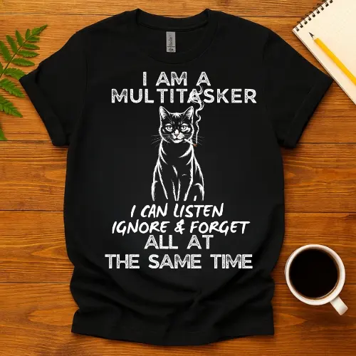 Buy I'm a Multitasker T-Shirt at FunnyWorkTees I'm a Multitasker T-Shirt