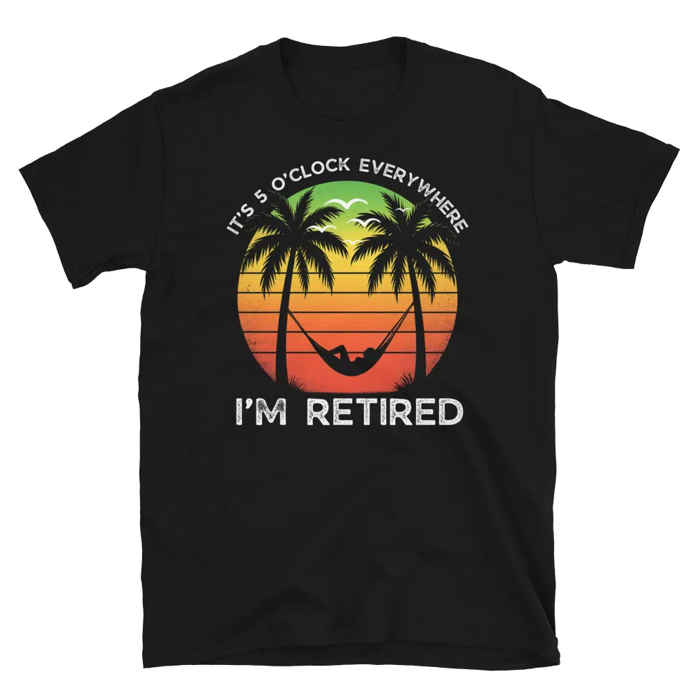 Buy Retirement 2025 T-Shirt at FunnyWorkTees Retirement 2025 T-Shirt - Image 4