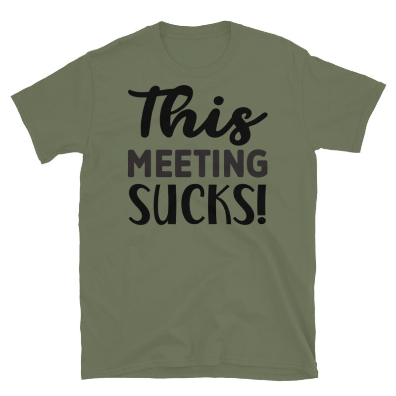 This meeting sucks T-Shirt - Image 3