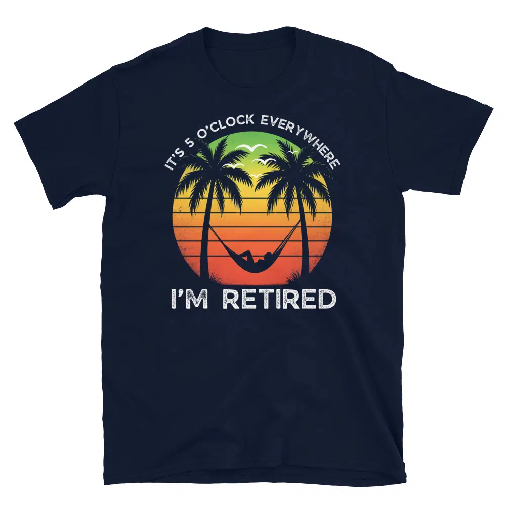 Buy Retirement 2025 T-Shirt at FunnyWorkTees Retirement 2025 T-Shirt - Image 2