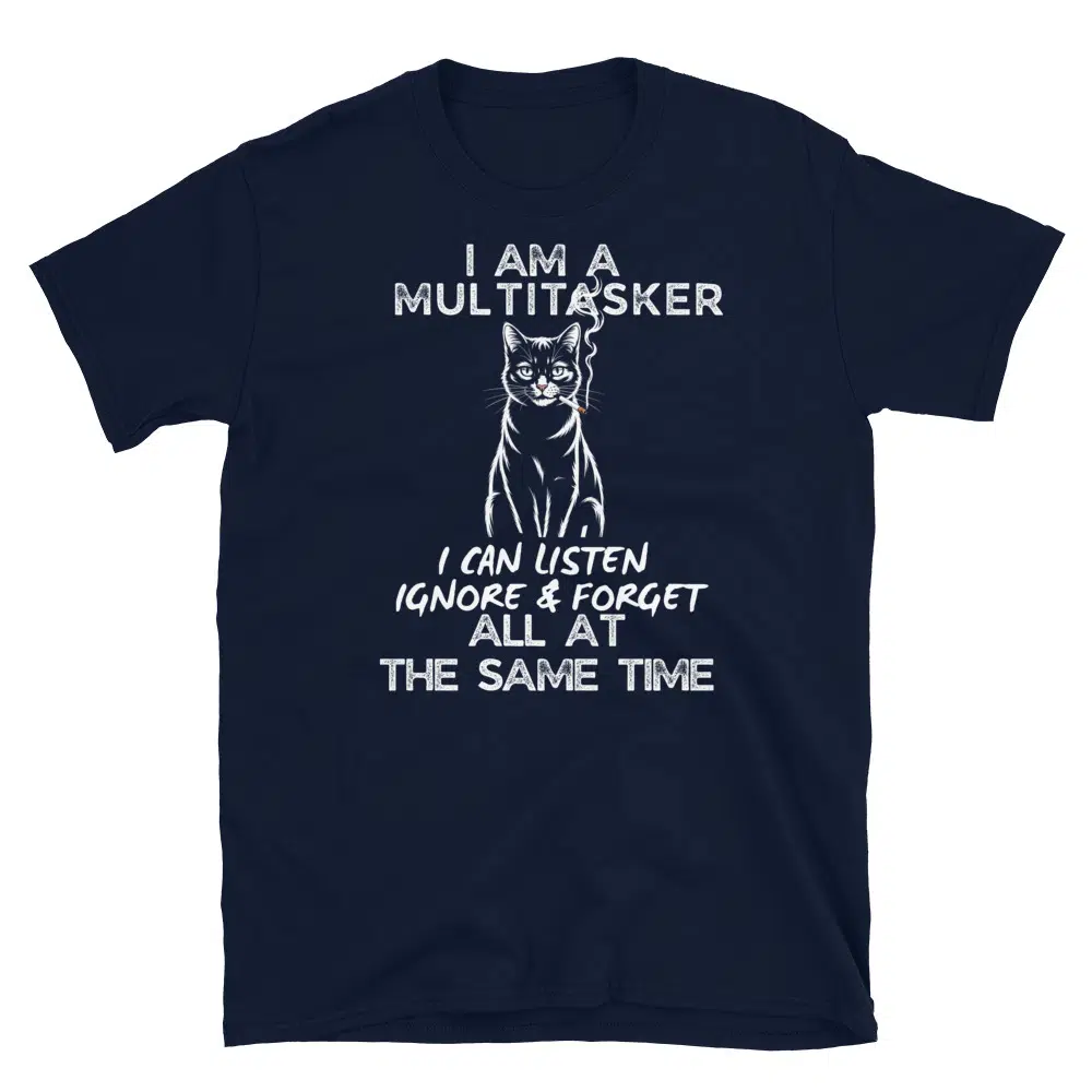 Buy I'm a Multitasker T-Shirt at FunnyWorkTees I'm a Multitasker T-Shirt - Image 2