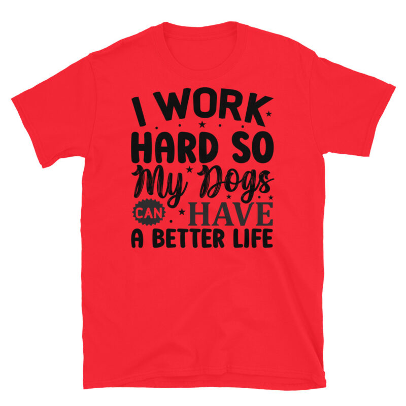 I work hard so my cats can have a better life T-Shirt - Image 7