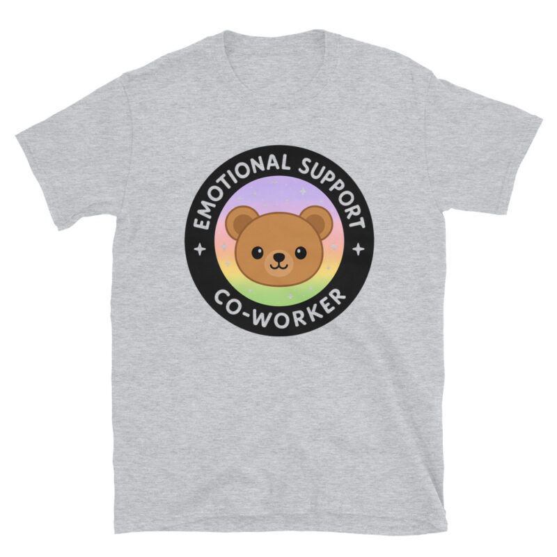 Emotional support coworker  T-Shirt - Image 5