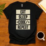 Eat Sleep Code Repeat T-Shirt