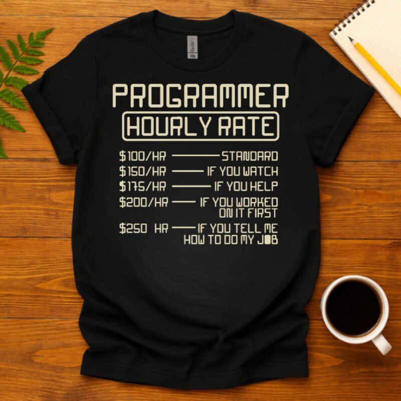 Software Developer Retro Style T-Shirt
