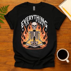 Spooky Skeleton Humor T-Shirt