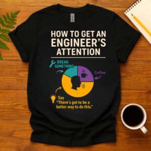 Binary Brain Engineer T-Shirt