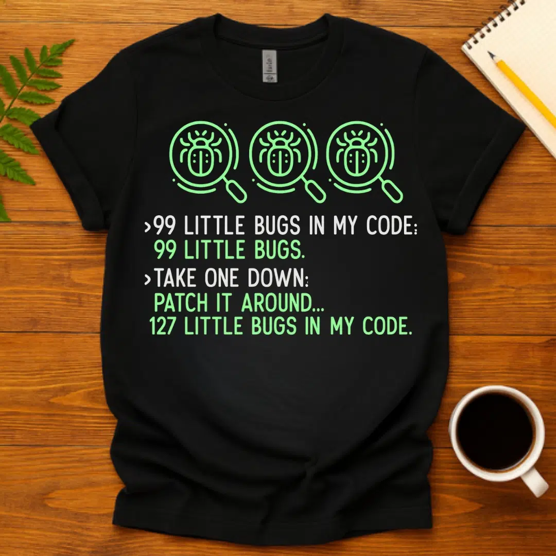 Buy Debug T-Shirt at FunnyWorkTees Debug T-Shirt