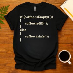 Funny Coding Life Developer T-Shirt