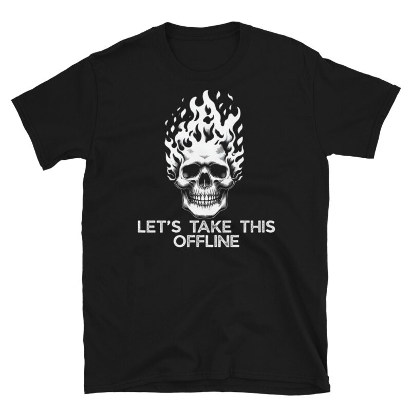 Workplace Shenanigans Skeleton T-Shirt - Image 7