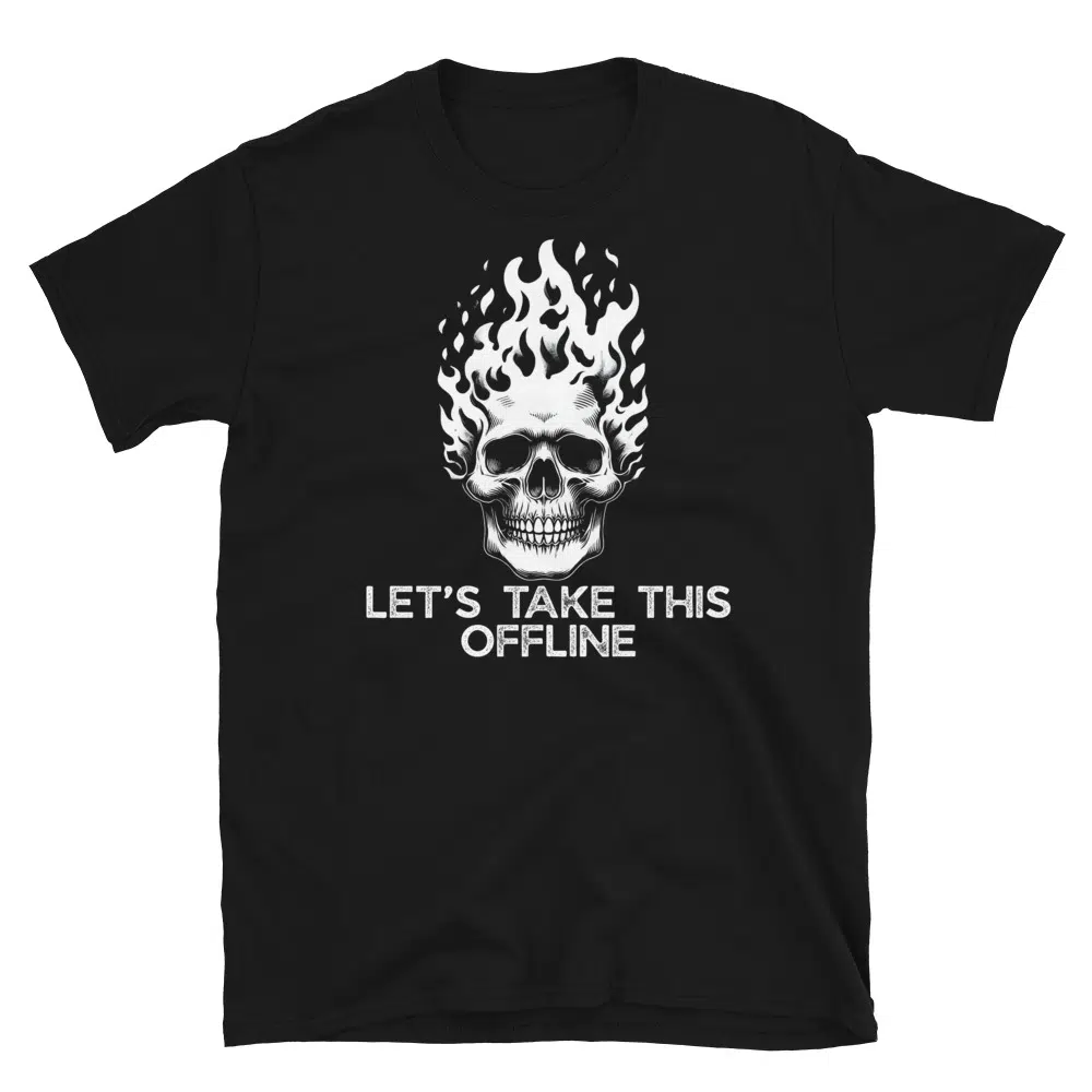 Buy Workplace Shenanigans Skeleton T-Shirt at FunnyWorkTees Workplace Shenanigans Skeleton T-Shirt
