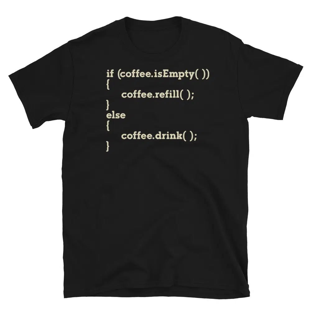 Buy Coding Life Developer T-Shirt at FunnyWorkTees Coding Life Developer T-Shirt