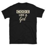 Code Like a Girl Programmer Dark T-Shirt