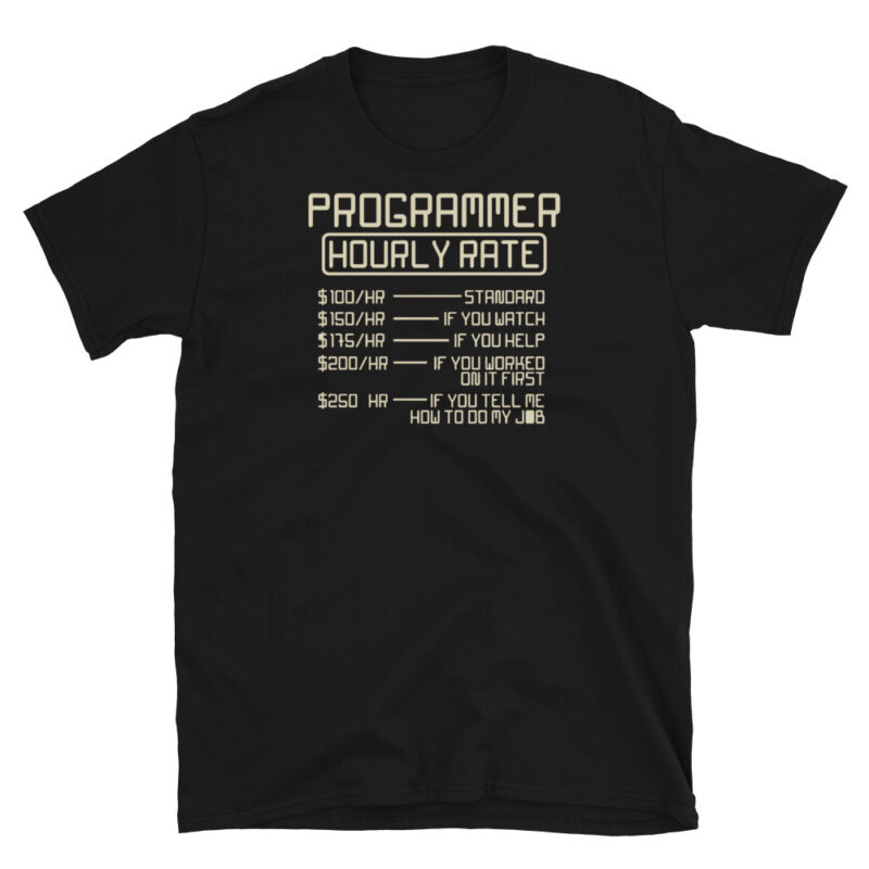 Software Developer Retro Style T-Shirt - Image 7