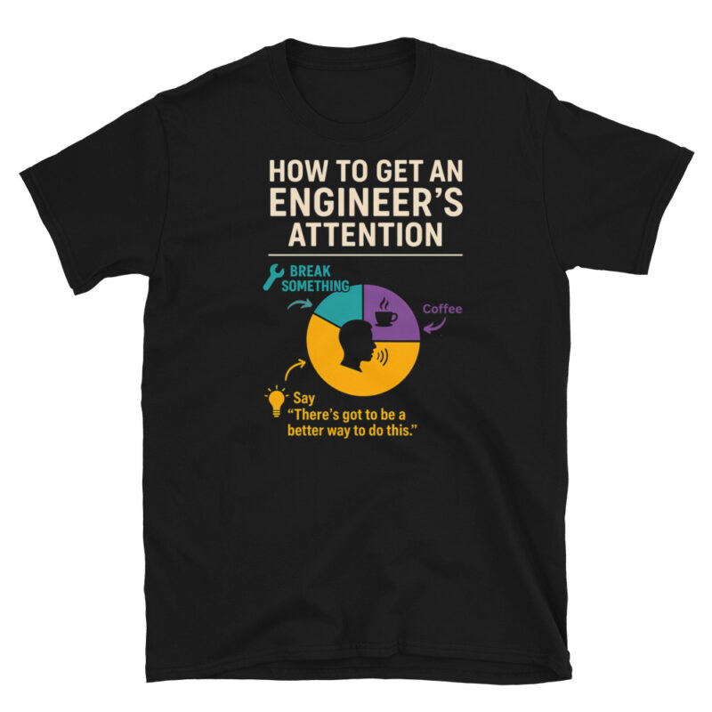Binary Brain Engineer T-Shirt - Image 7