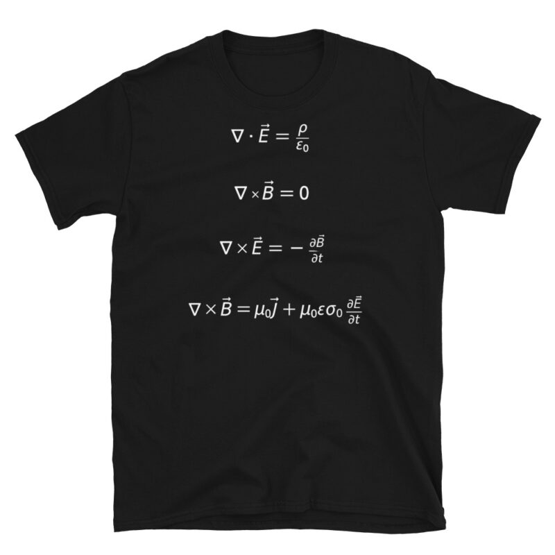 Maxwell's Equations T-Shirt - Image 7