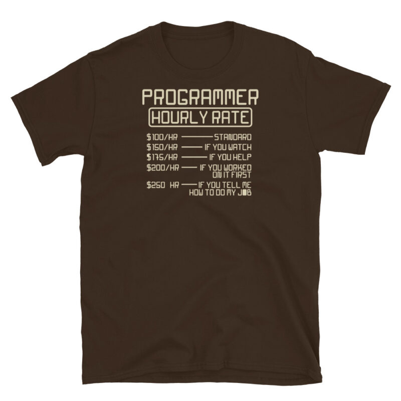 Software Developer Retro Style T-Shirt - Image 3