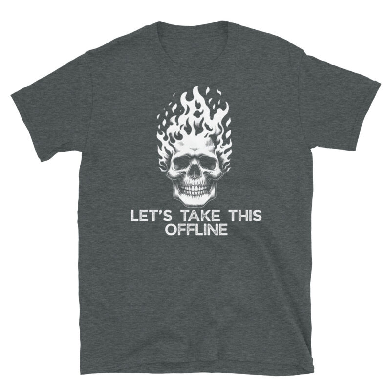 Workplace Shenanigans Skeleton T-Shirt - Image 3