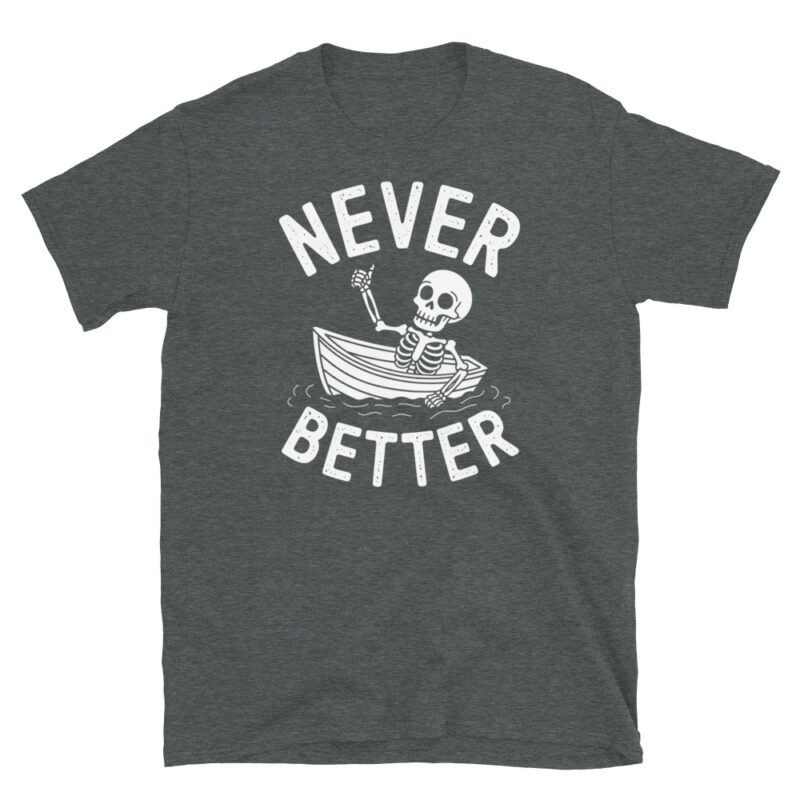 Skeleton Crew Member Halloween T-Shirt - Image 3