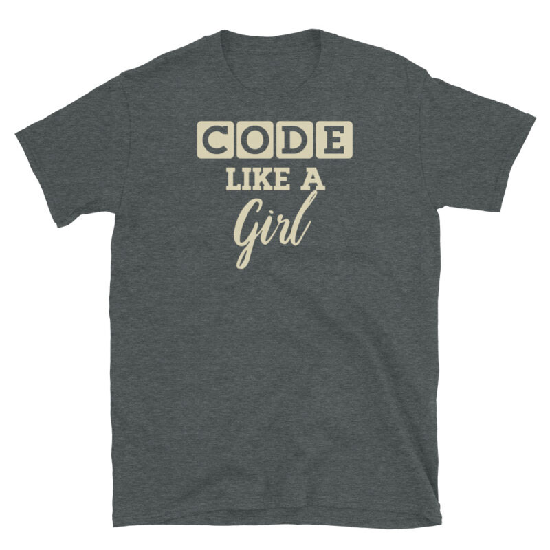 Dark Mode Only Programmer T-Shirt - Image 4