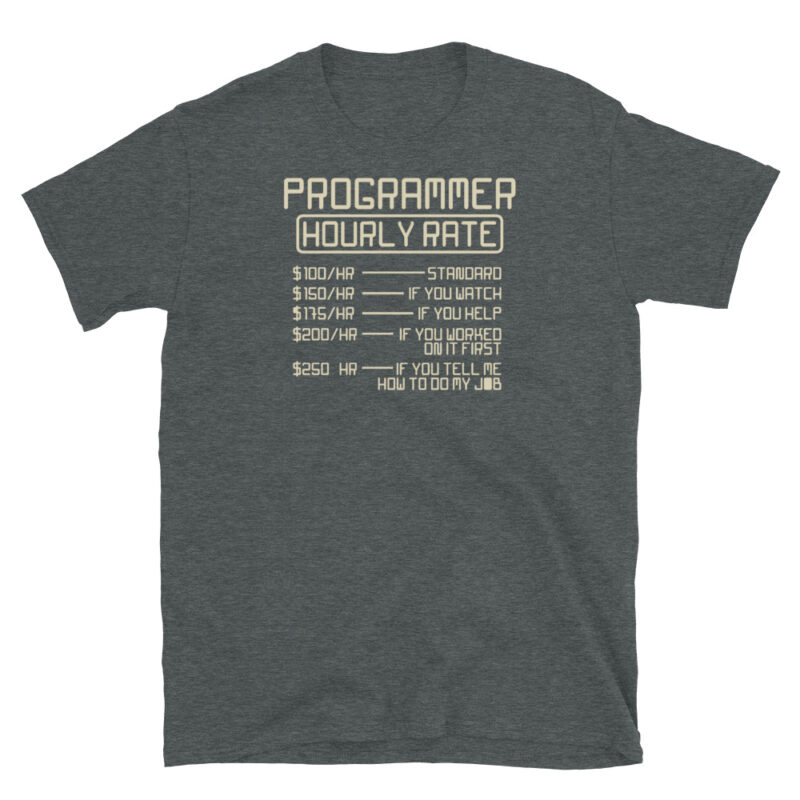 Software Developer Retro Style T-Shirt - Image 4