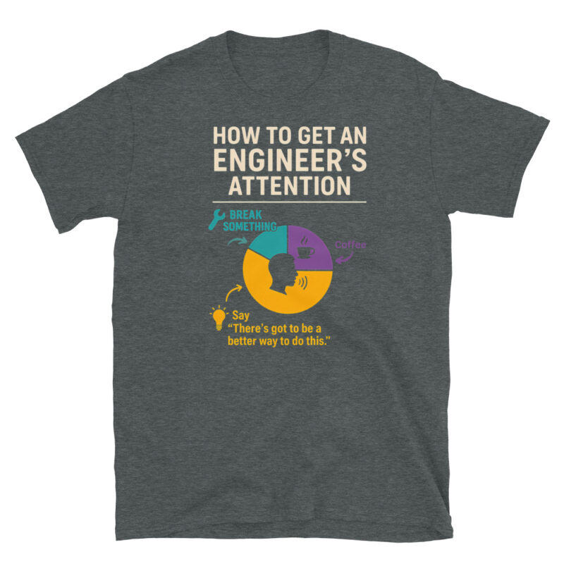 Binary Brain Engineer T-Shirt - Image 4