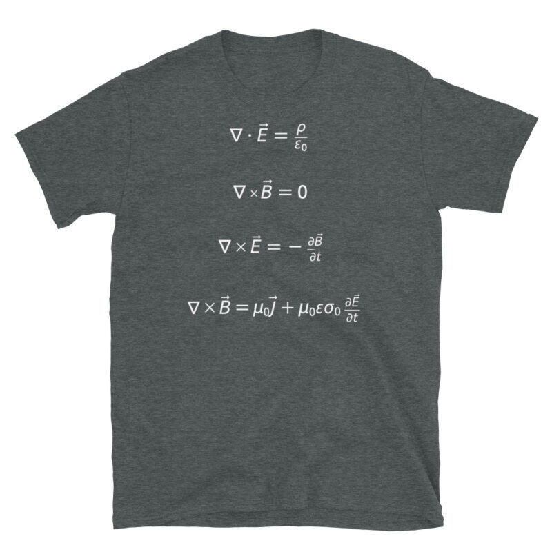 Maxwell's Equations T-Shirt - Image 4