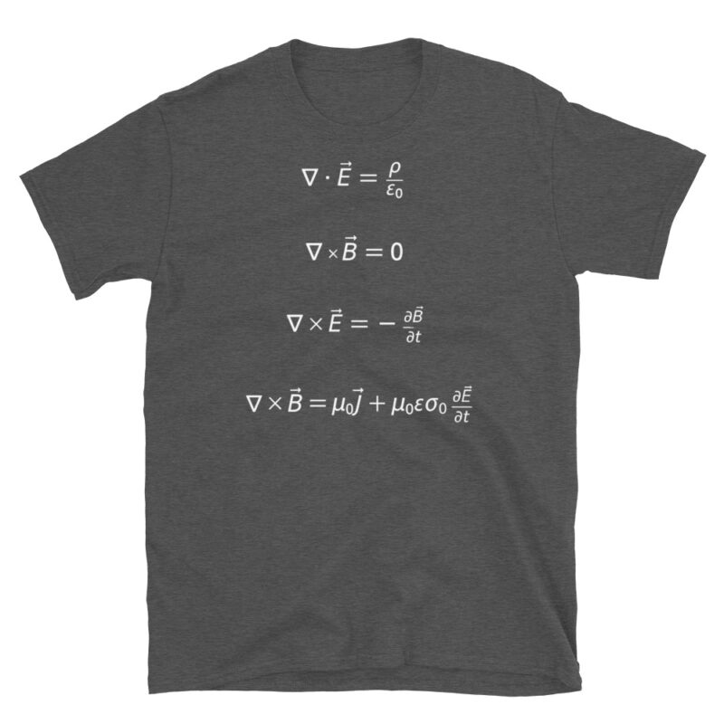 Maxwell's Equations T-Shirt - Image 5