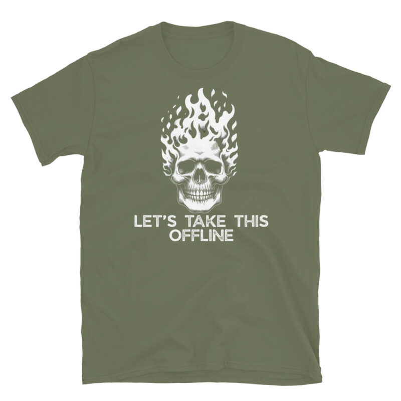 Workplace Shenanigans Skeleton T-Shirt - Image 6