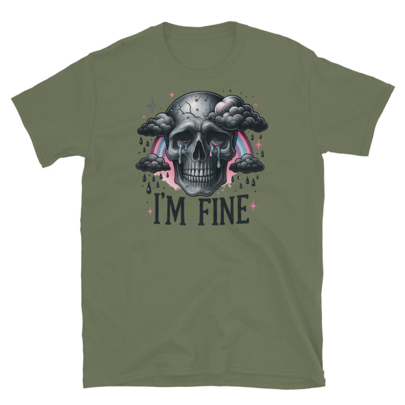 Work life balance with Halloween humor T-Shirt - Image 3