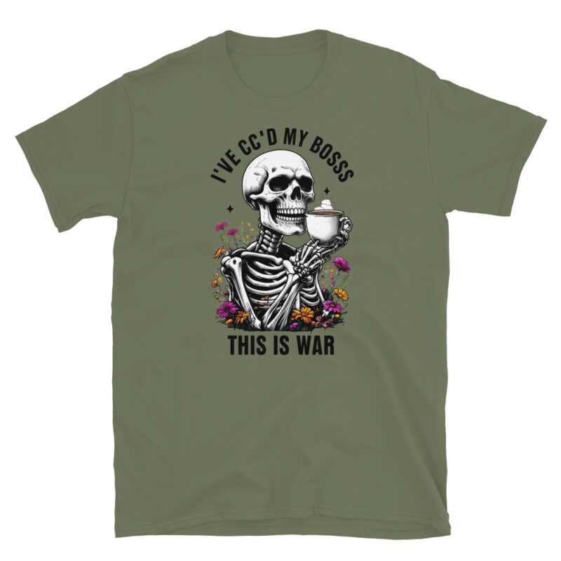 This Is My Halloween Work Costume  T-Shirt - Image 3