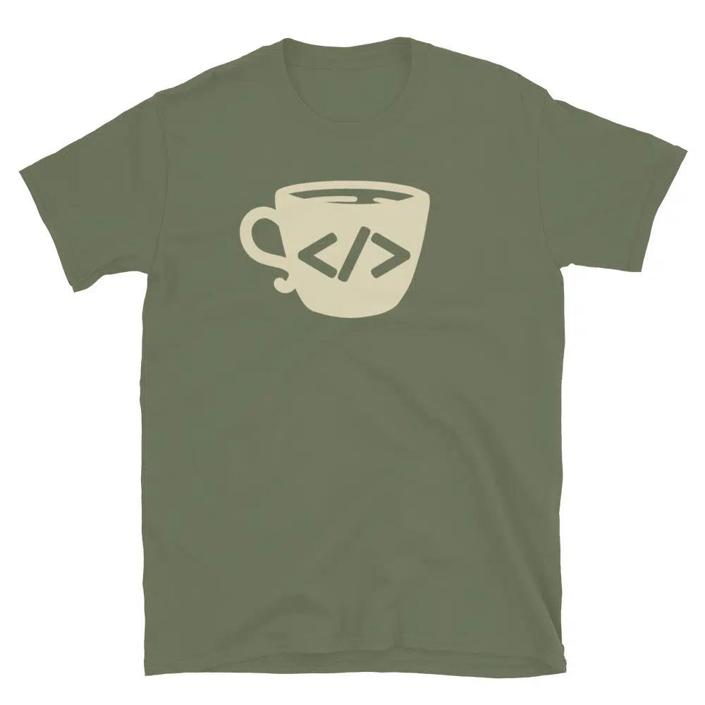 Buy Code Coffee Debug Repeat T-Shirt at FunnyWorkTees Code Coffee Debug Repeat T-Shirt - Image 3