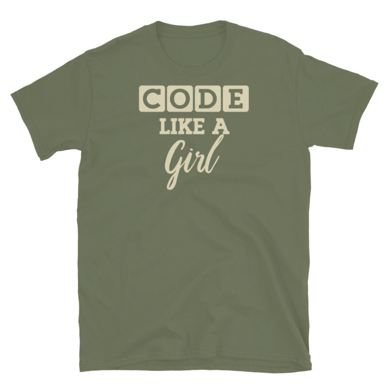 Dark Mode Only Programmer T-Shirt - Image 6