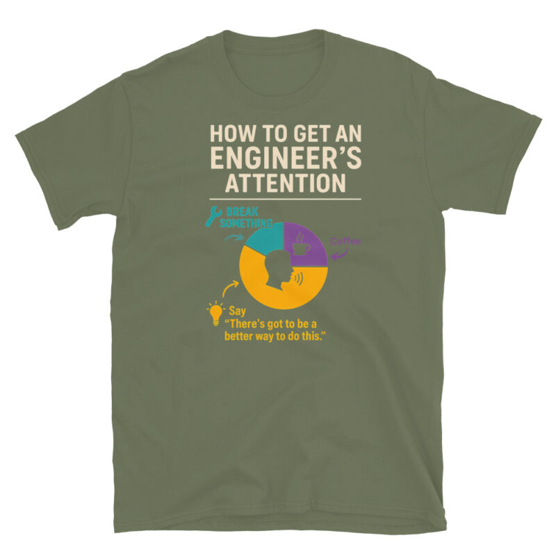 Binary Brain Engineer T-Shirt - Image 6