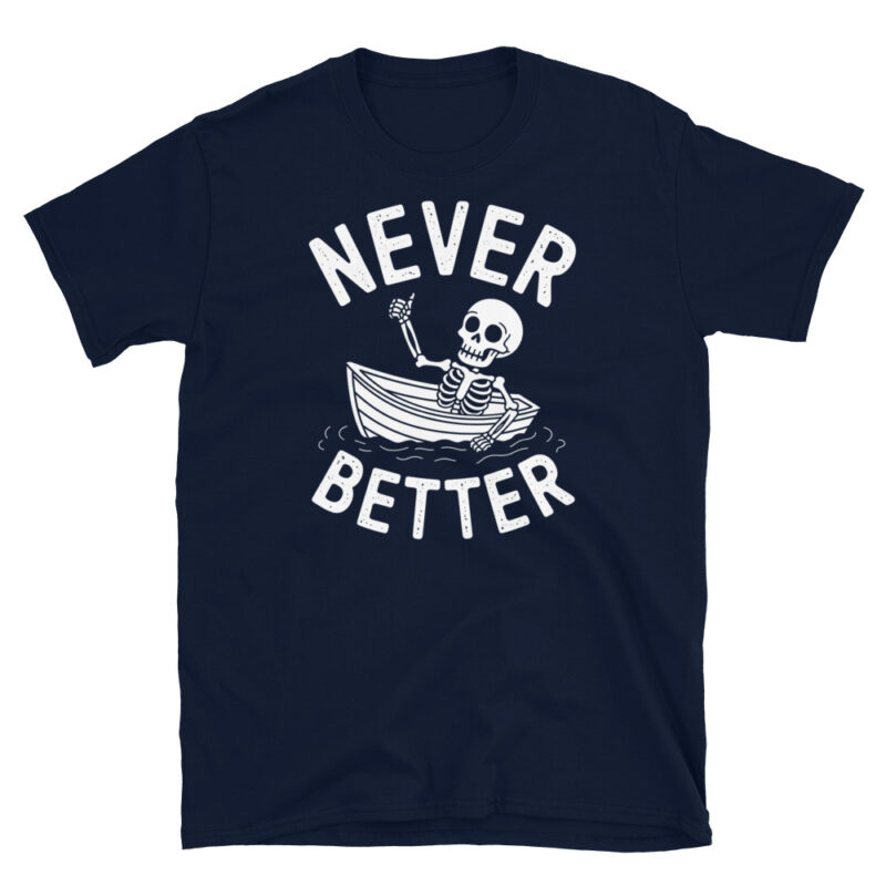 Skeleton Crew Member Halloween T-Shirt - Image 2