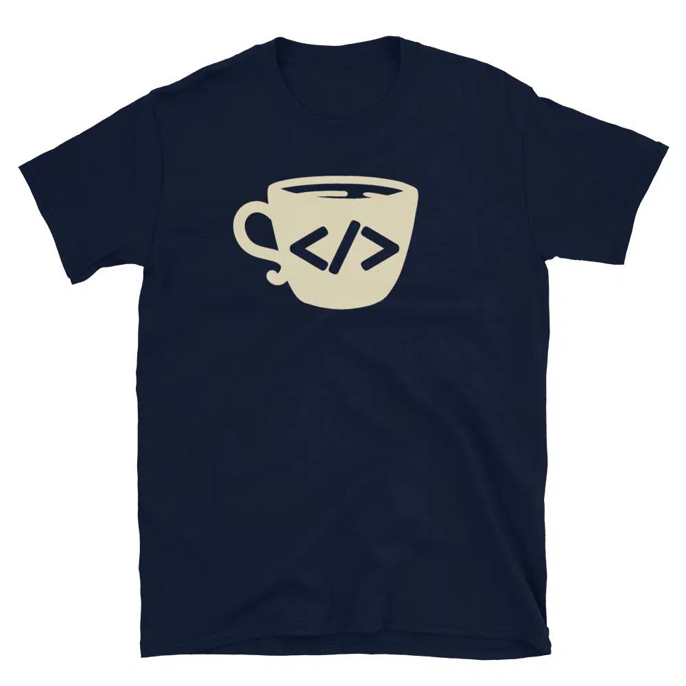 Buy Code Coffee Debug Repeat T-Shirt at FunnyWorkTees Code Coffee Debug Repeat T-Shirt - Image 2