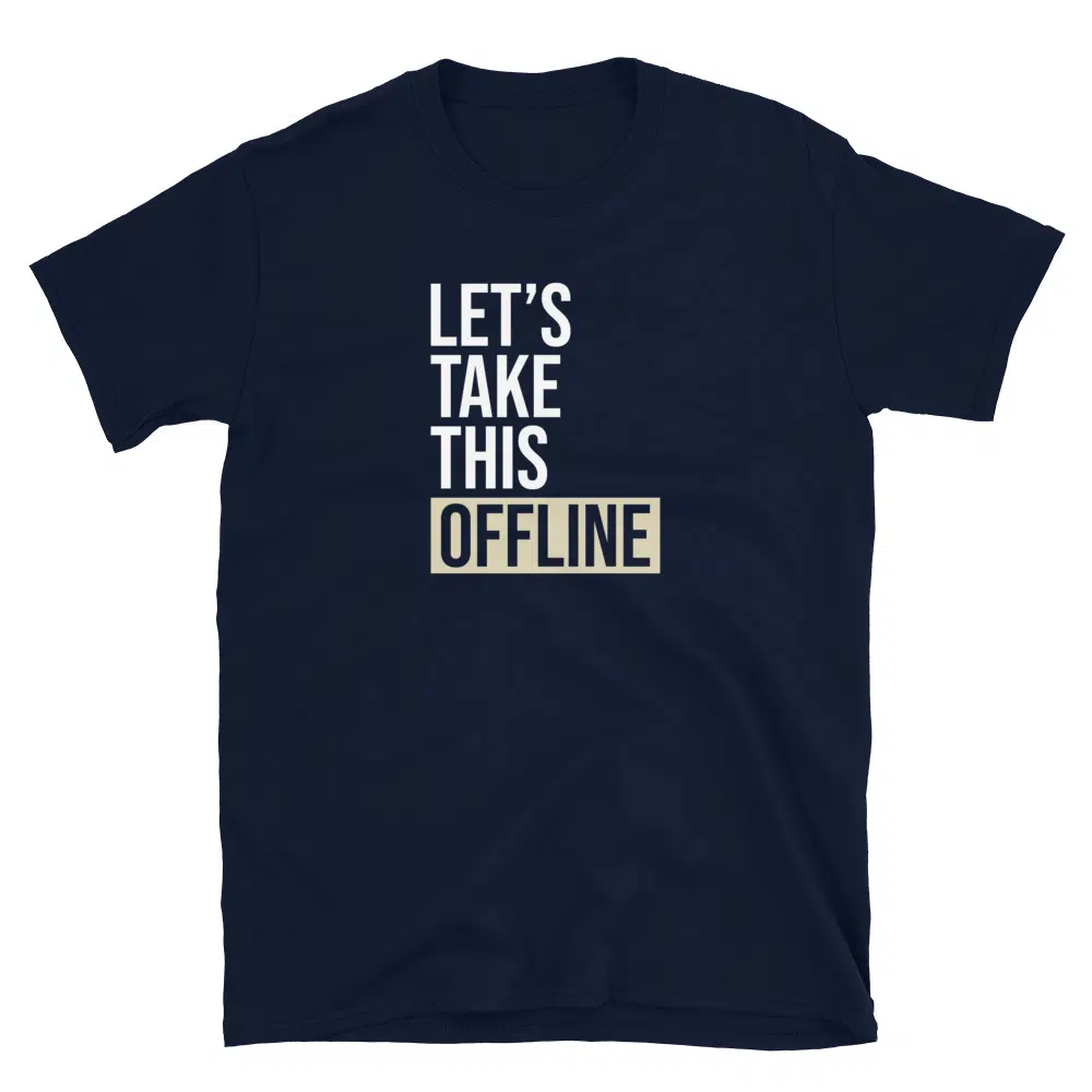 Buy I'm Here so I Don't Get Fired T-Shirt at FunnyWorkTees I'm Here so I Don't Get Fired T-Shirt - Image 2