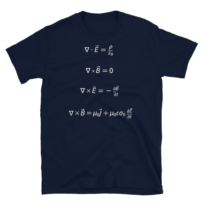 Maxwell's Equations T-Shirt - Image 2