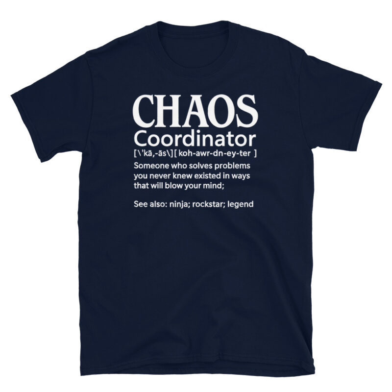 Chaos Coordinator dark T-Shirt - Image 2