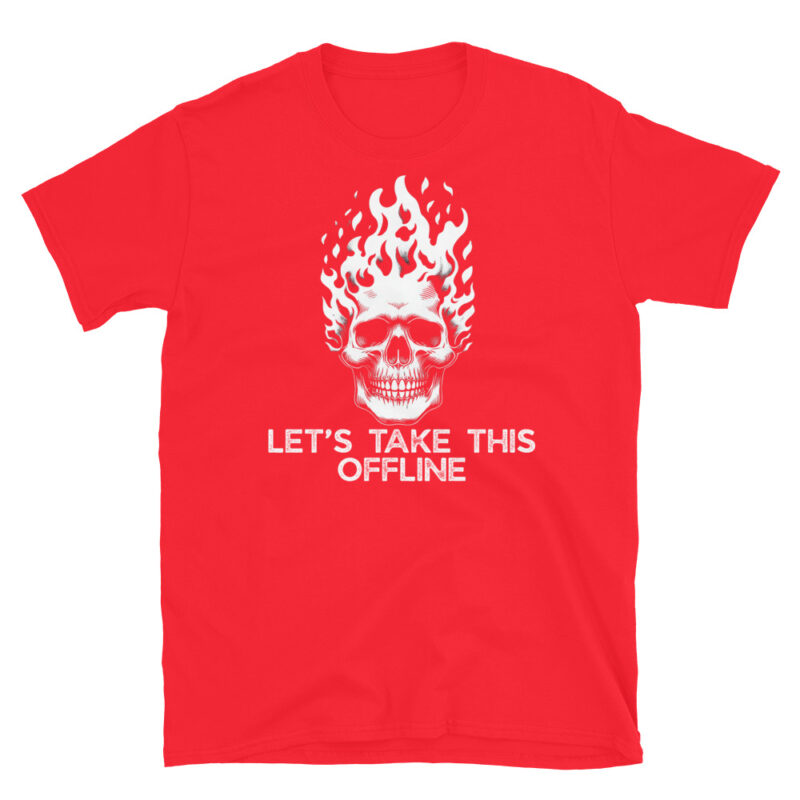 Workplace Shenanigans Skeleton T-Shirt - Image 4