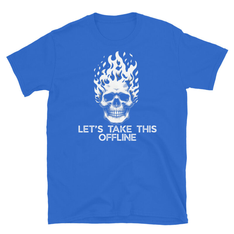 Workplace Shenanigans Skeleton T-Shirt - Image 5
