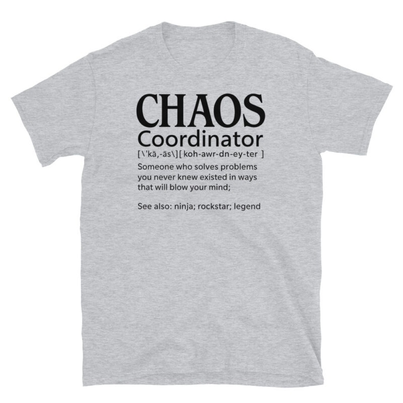 Chaos coordinator T-Shirt - Image 6