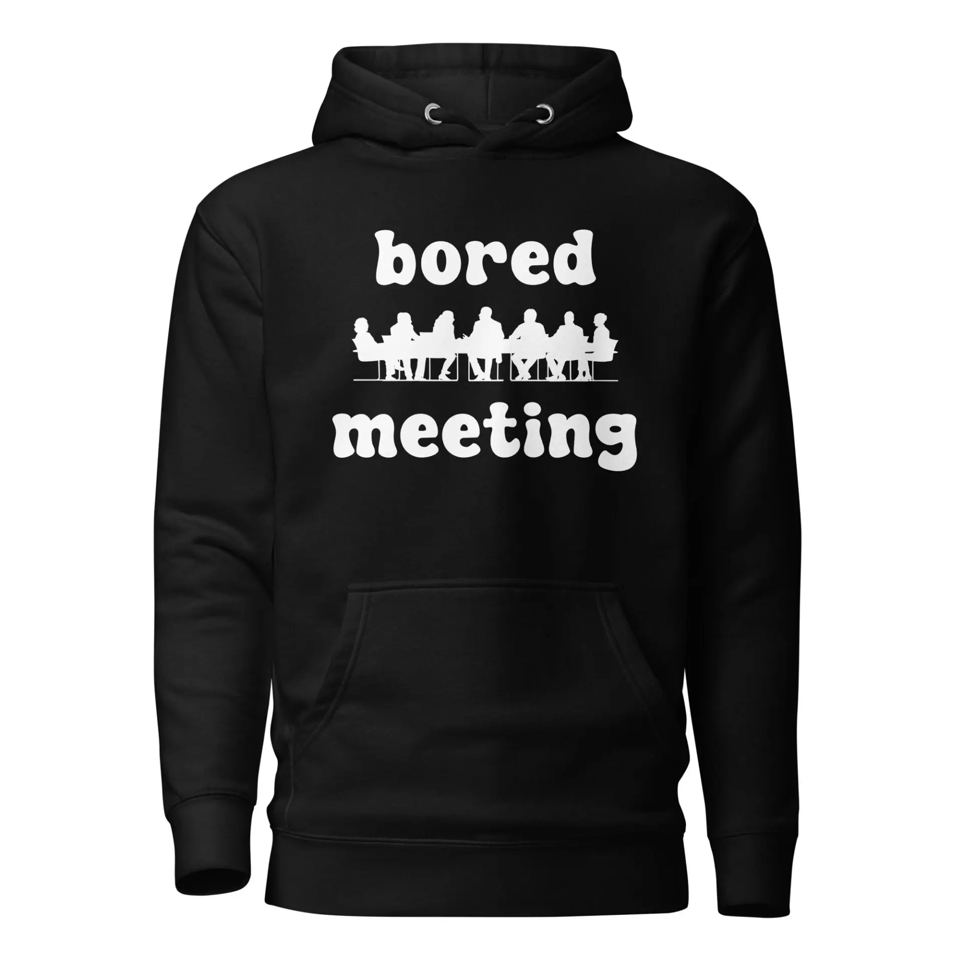 Buy Bored Meeting Remote Work Hoodie at FunnyWorkTees Bored Meeting Remote Work Hoodie
