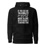 Zoom Meeting Survivor Hooded Sweatshirt