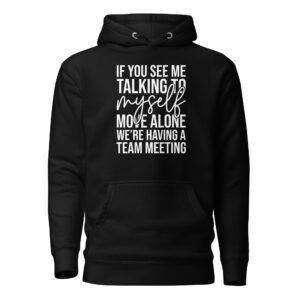 Zoom Meeting Survivor Hooded Sweatshirt
