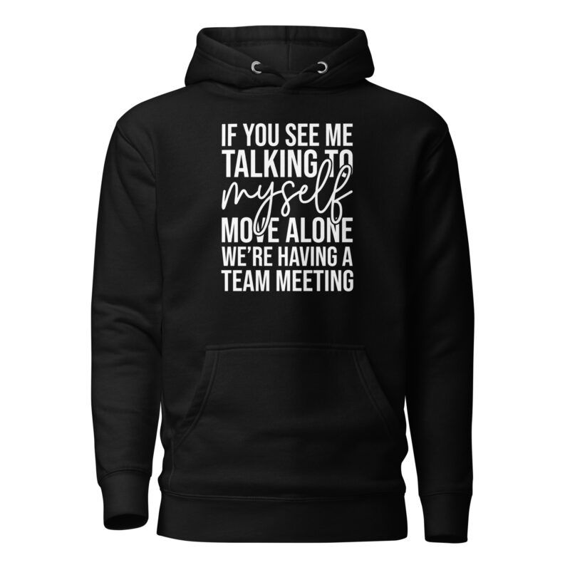 Zoom Meeting Survivor Hooded Sweatshirt