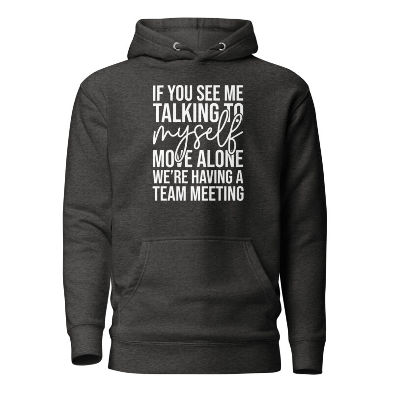 Zoom Meeting Survivor Hooded Sweatshirt - Image 4