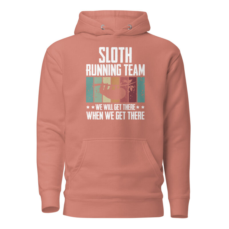 Sloth Running Team Cozy Pullover - Image 8