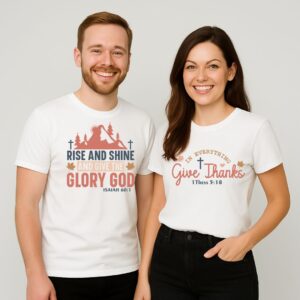🦃 Thanksgiving T-Shirts: Grateful, Thankful, and Blessed Tees
