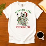 I'm fine Secret Santa T-Shirt
